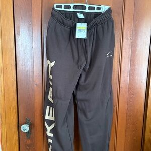 Nike Brown Women's Logo Sweatpants